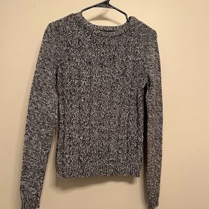 Lands’ End Drifter Crewneck Cable knit Sweater. Size XS